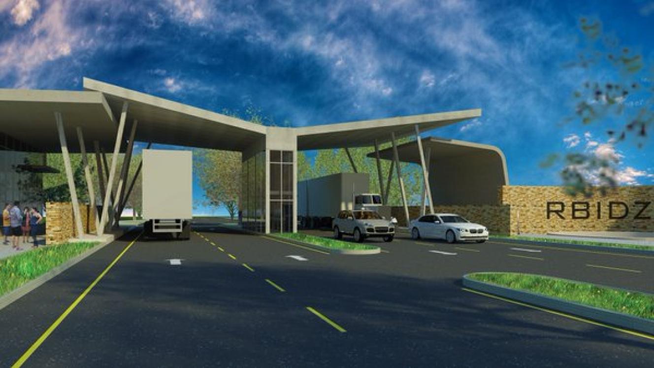 The entrance to the RBIDZ.