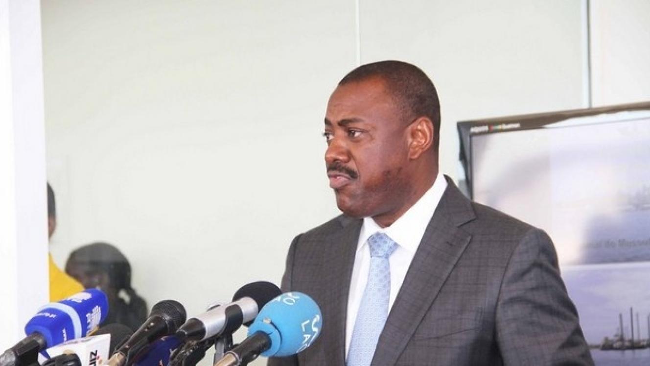Angolan Minister of Transport, Augusto da Silva Tomás.