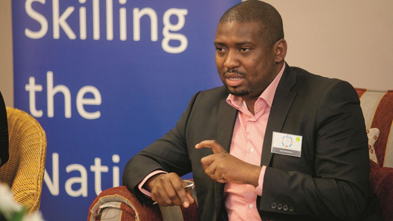Deputy minister in the Presidency responsible for planning monitoring and evaluation, Buti Manamela.