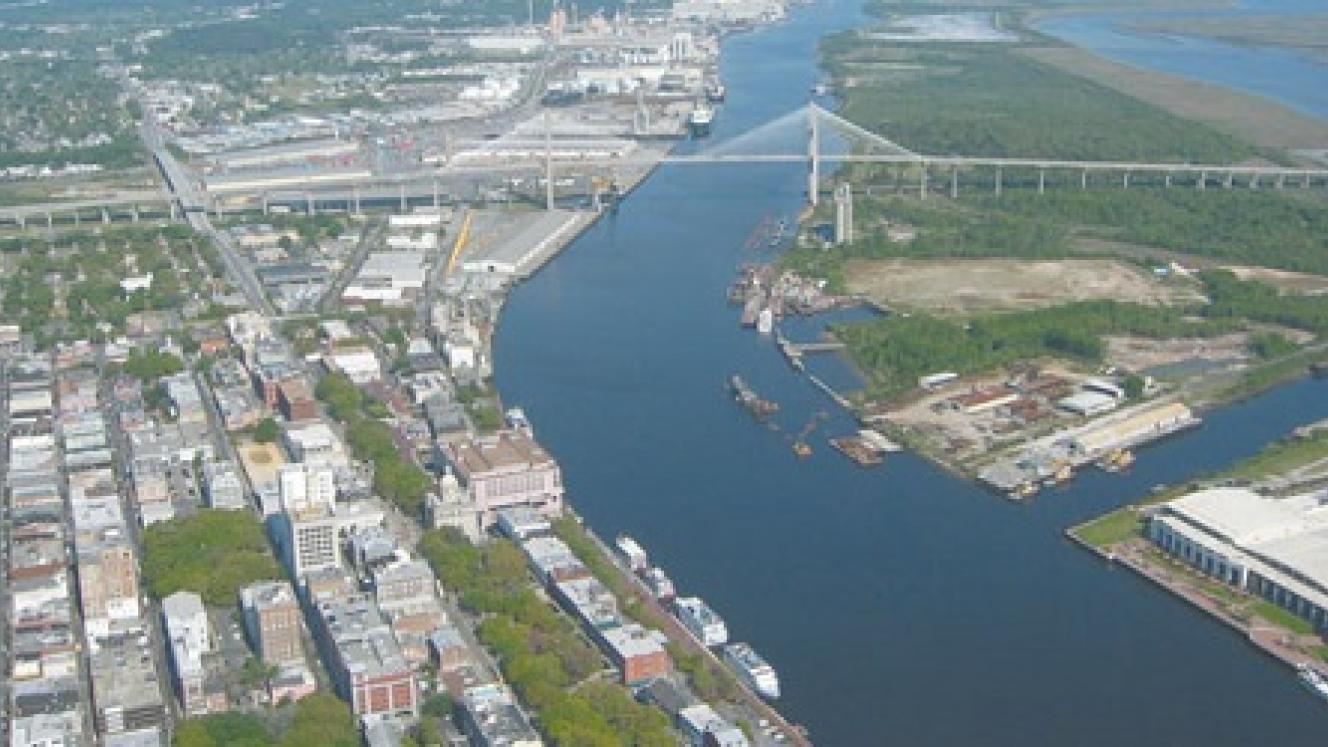 The Port of Savannah. 