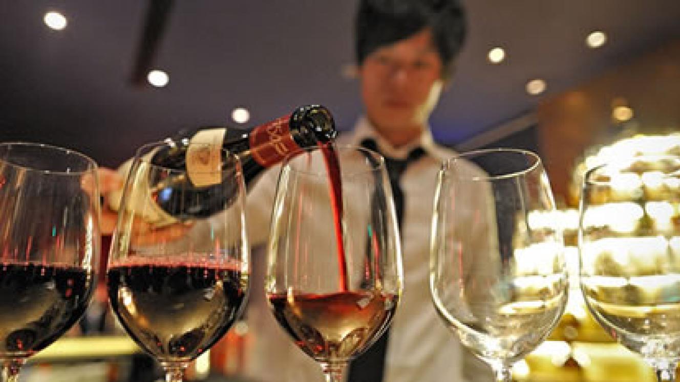 Wine exports to China continue to grow.