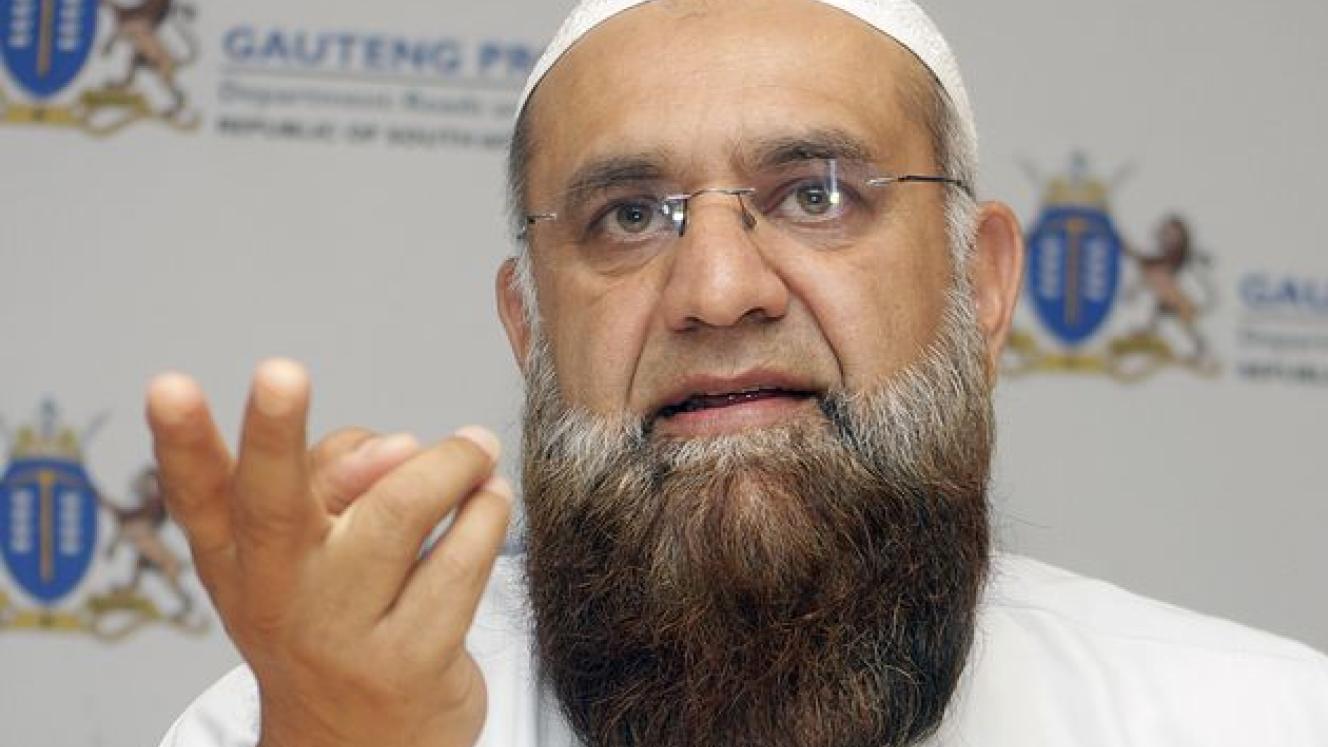 Gauteng MEC for Roads and Transport, Ismail Vadi.