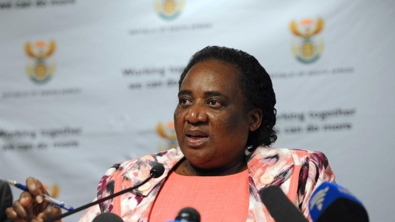 Minister of Labour, Mildred Oliphant.