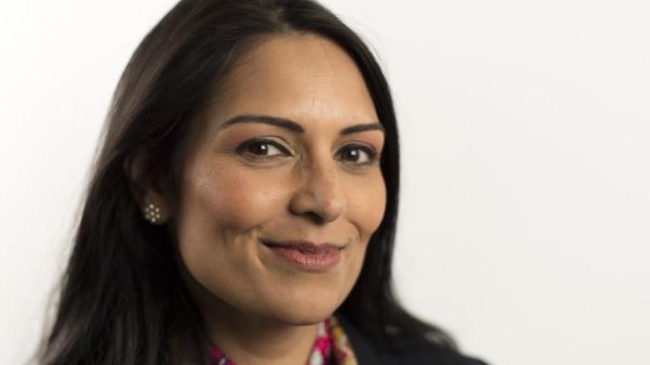 Priti Patel, international development secretary for DFID.