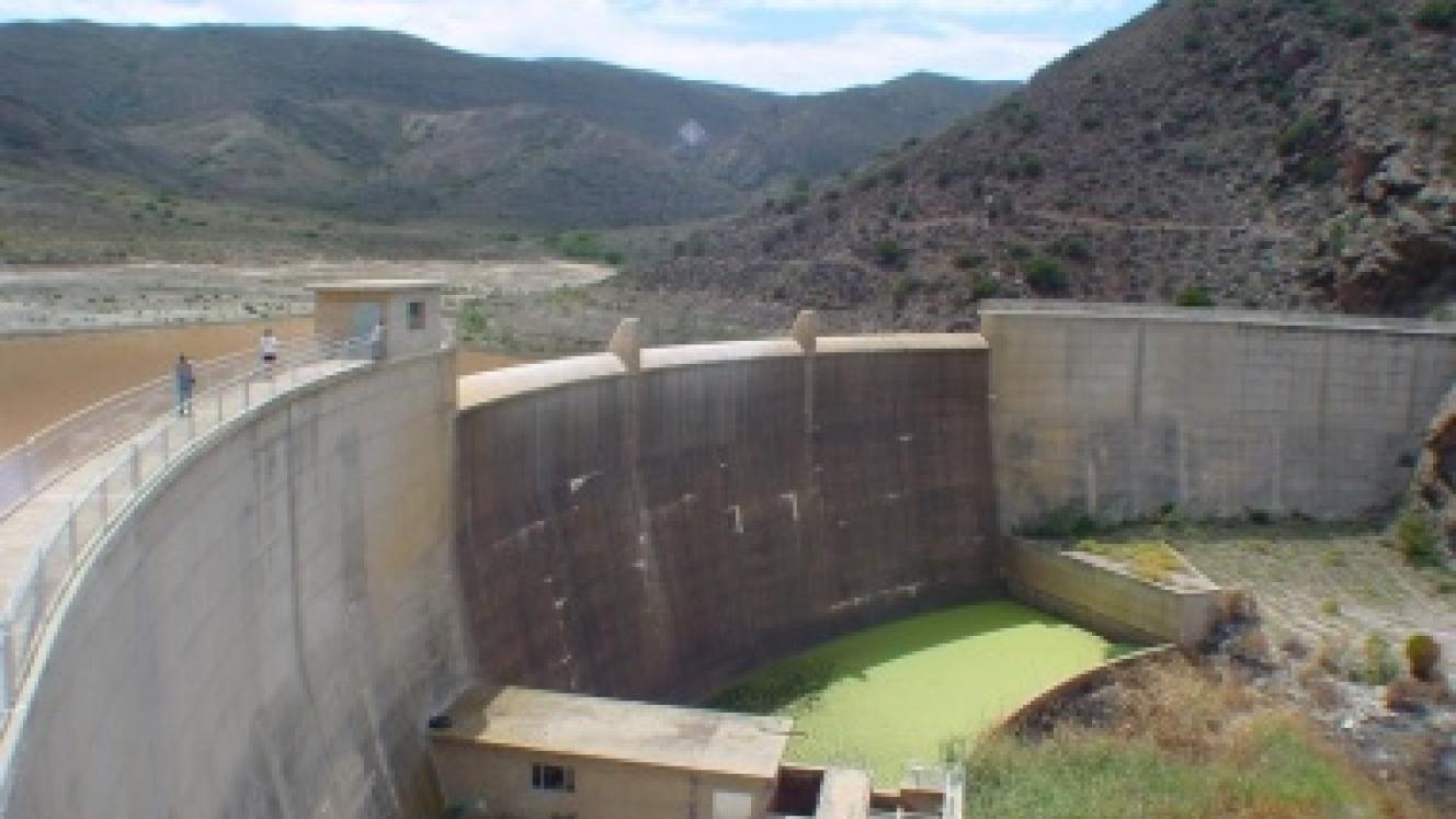The Pietersfontein dam in the Western Cape.