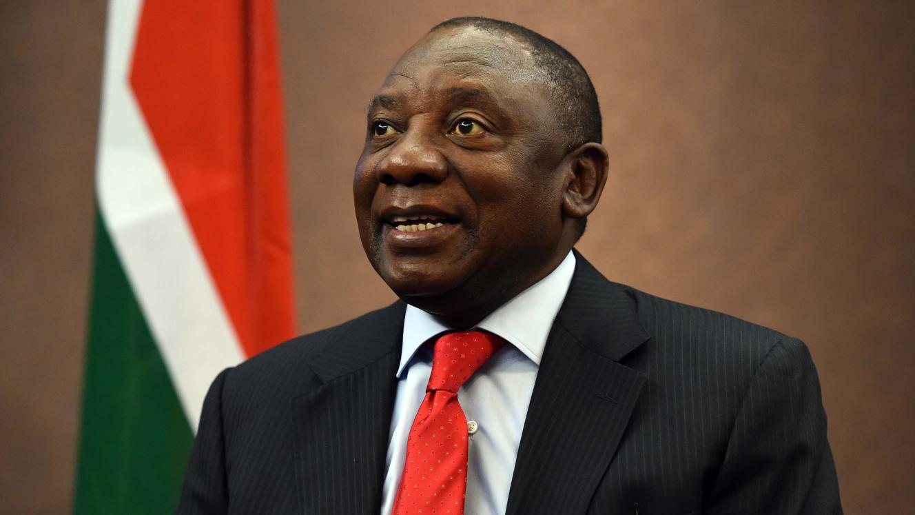 Deputy president, Cyril Ramaphosa.