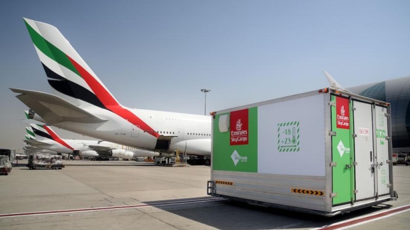 The Emirates SkyFresh Ventilated Cool Dolly.