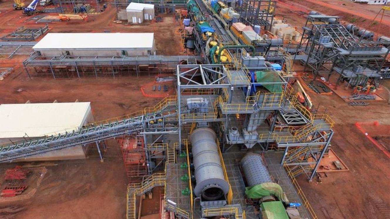 The Balama Project graphite mine in Mozambique.
