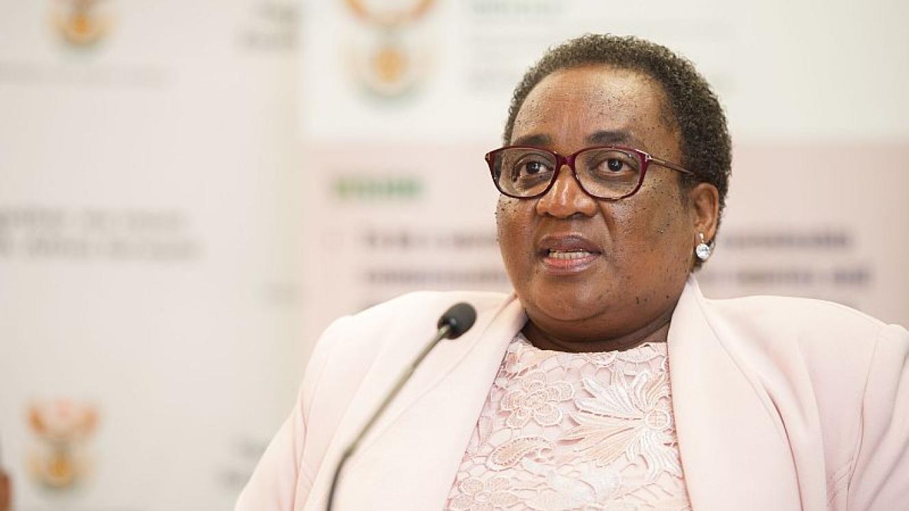 Minister of Labour, Mildred Oliphant.