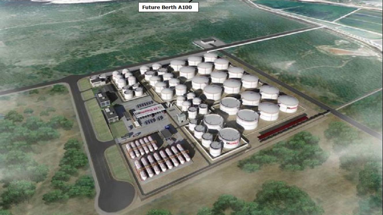 An artist's impression of the new facility