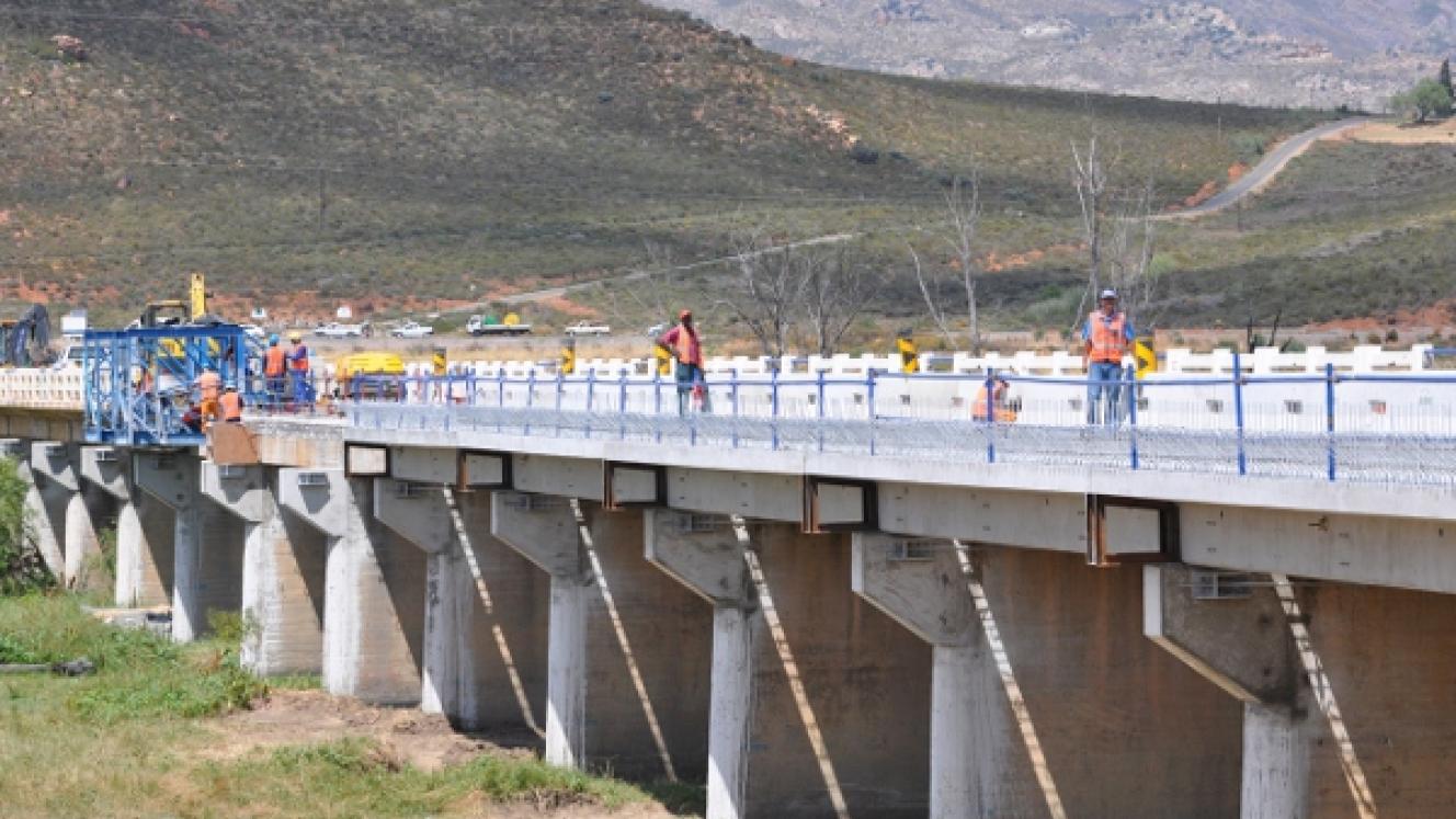 The Breede River Bridge.