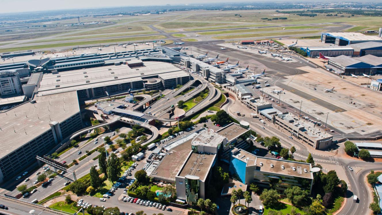 OR Tambo International Airport.