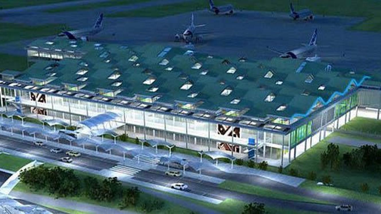 The airport will be able to accommodate 1.8 million passengers annually and is expected to provide around 2 000 jobs. 