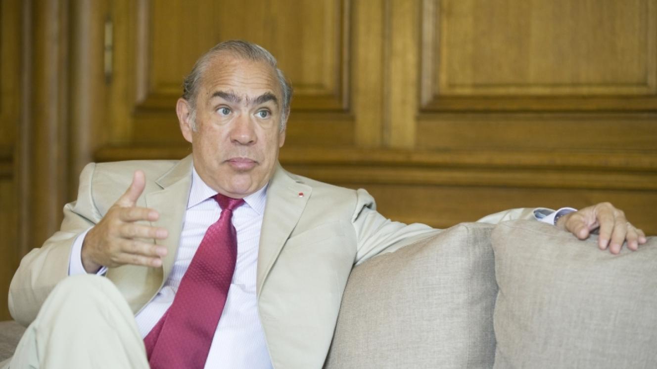 Secretary-general of the OECD, Angel Gurría.