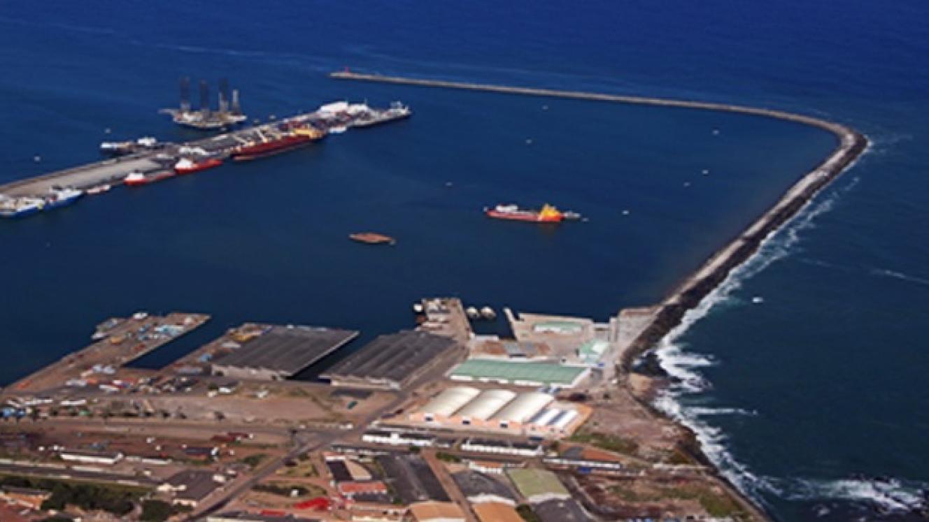 The new container terminal is projected to have the capacity to handle 1 million TEUs once completed.