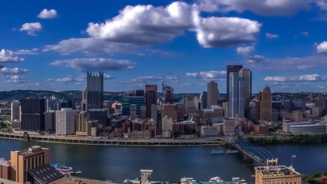 Pittsburgh is known as the “steel city” for its many steel-related businesses.