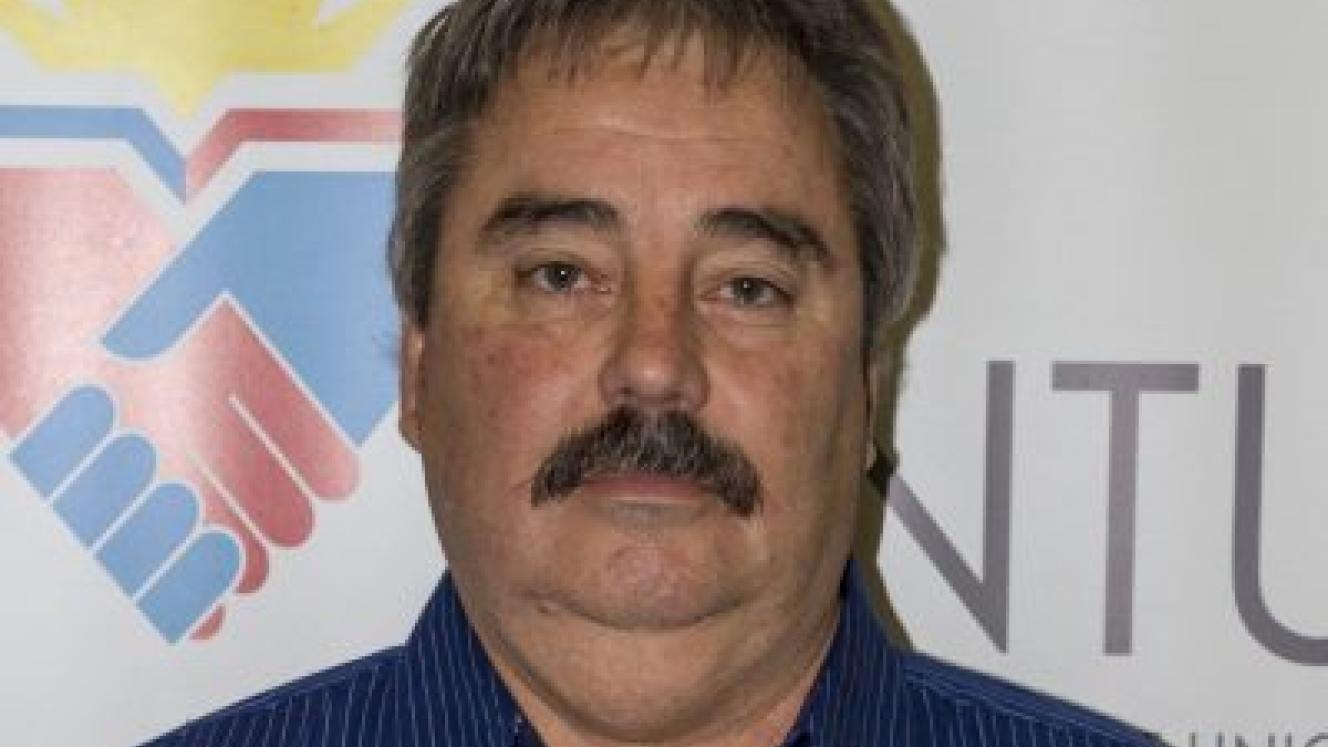General secretary of the United National Transport Union, Steve Harris.