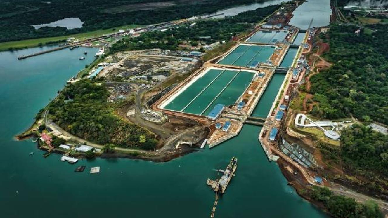 The Panama Canal.