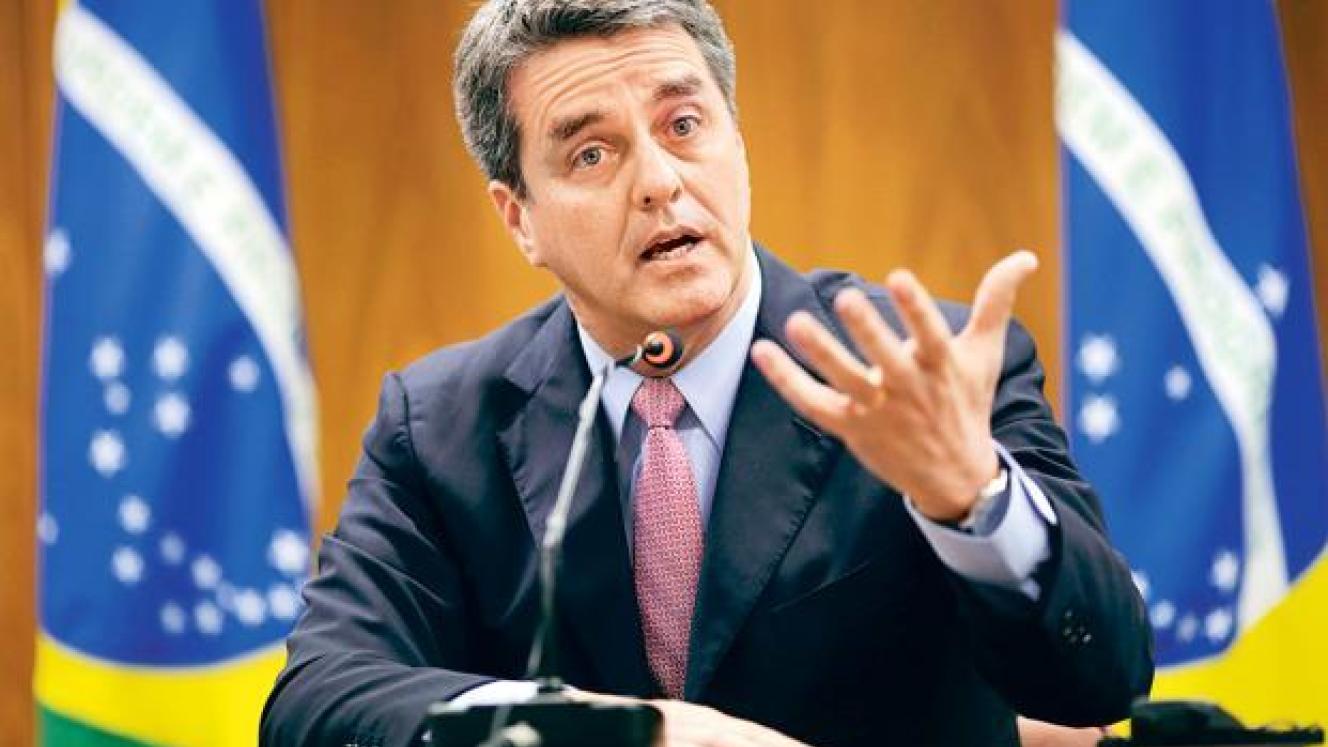 Director-general of the World Trade Organisation, Roberto Azevêdo.