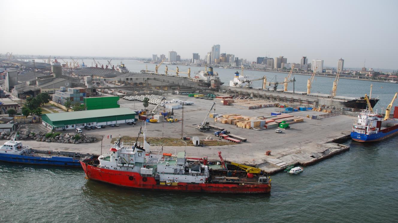 The Apapa area in Lagos contains a number of ports and terminals operated by the Nigerian Ports Authority.