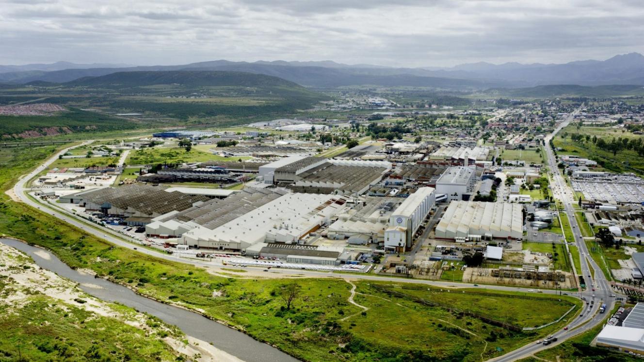 The Volkswagen car manufacturing plant in Uitenhage.