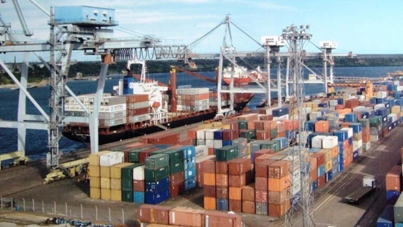 Tanzania International Container Terminal Services (TICTS) at the Port of Dar Es Salaam.