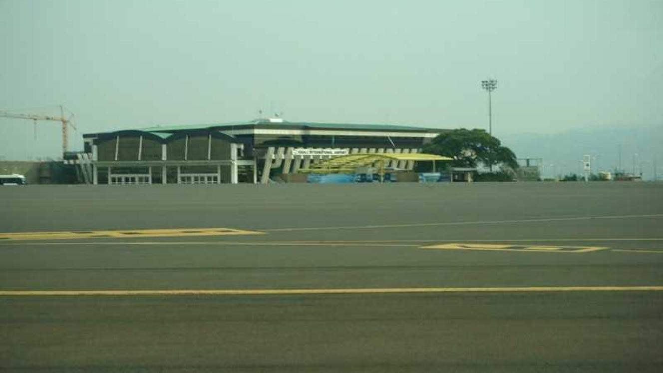 Gisenyi Airport.