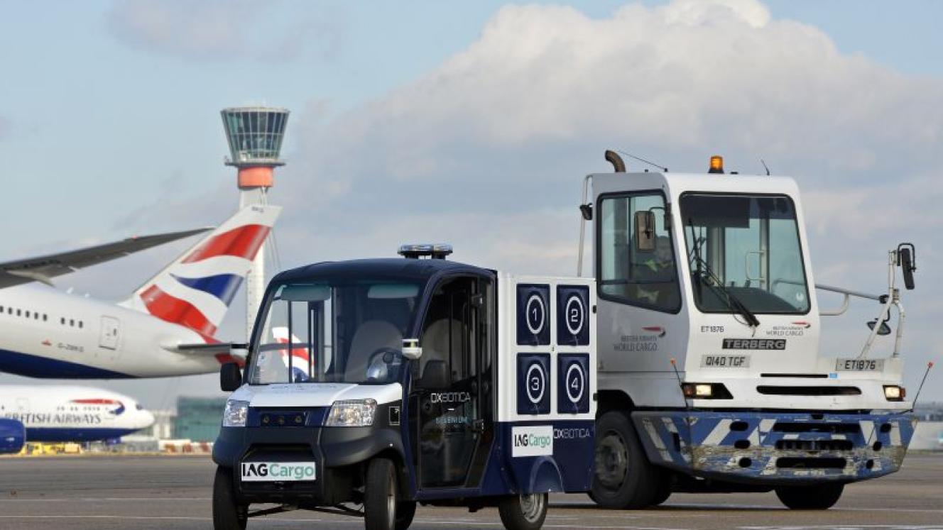 The self-driving vehicle, the CargoPod.