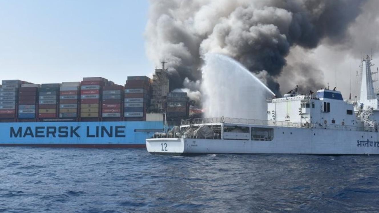 Last week, the Maersk Honam reported a serious fire in one of its cargo holds.