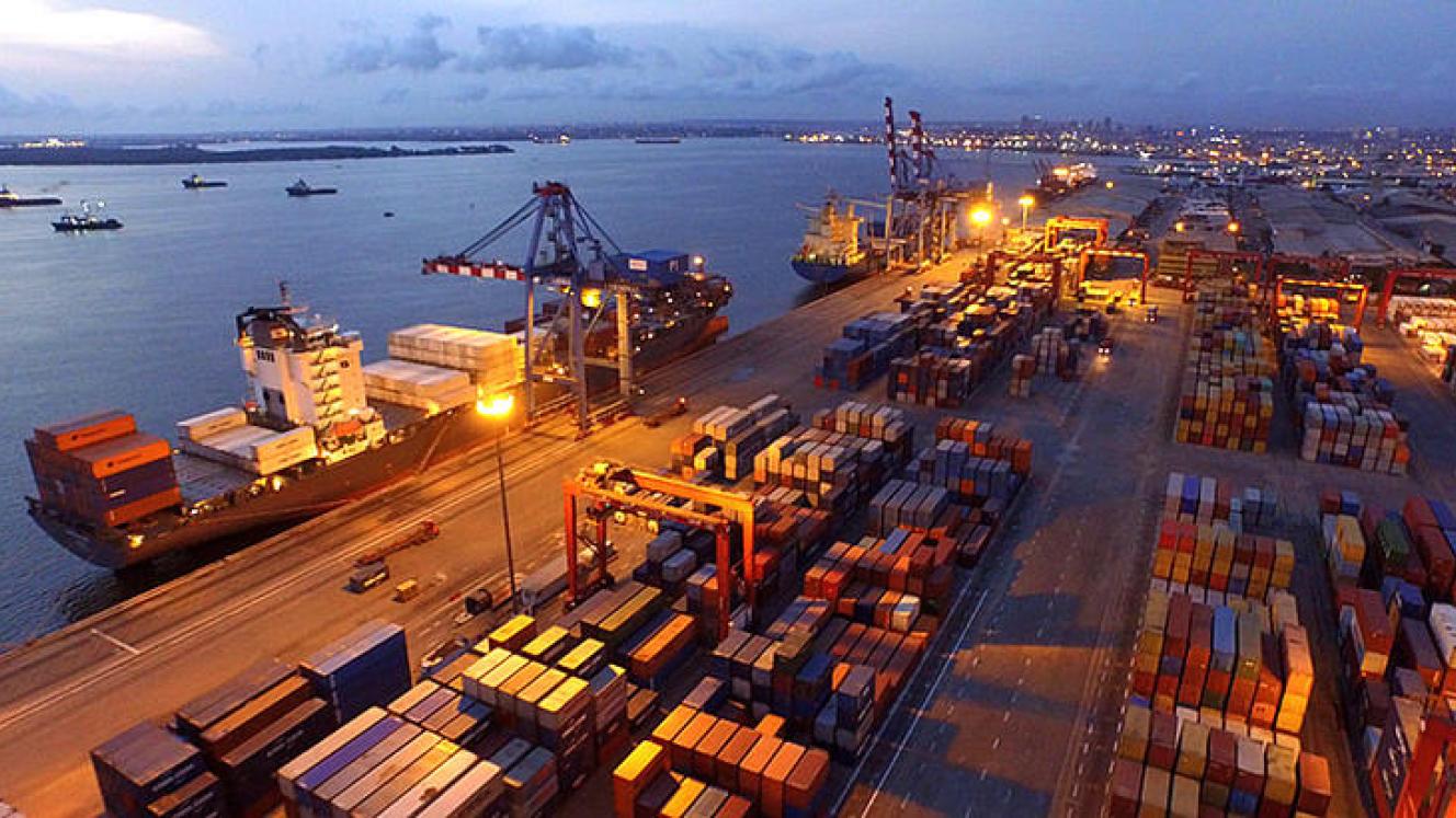 The Port of Abidjan.