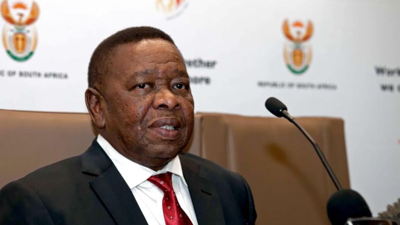 Minister of Transport, Blade Nzimande.
