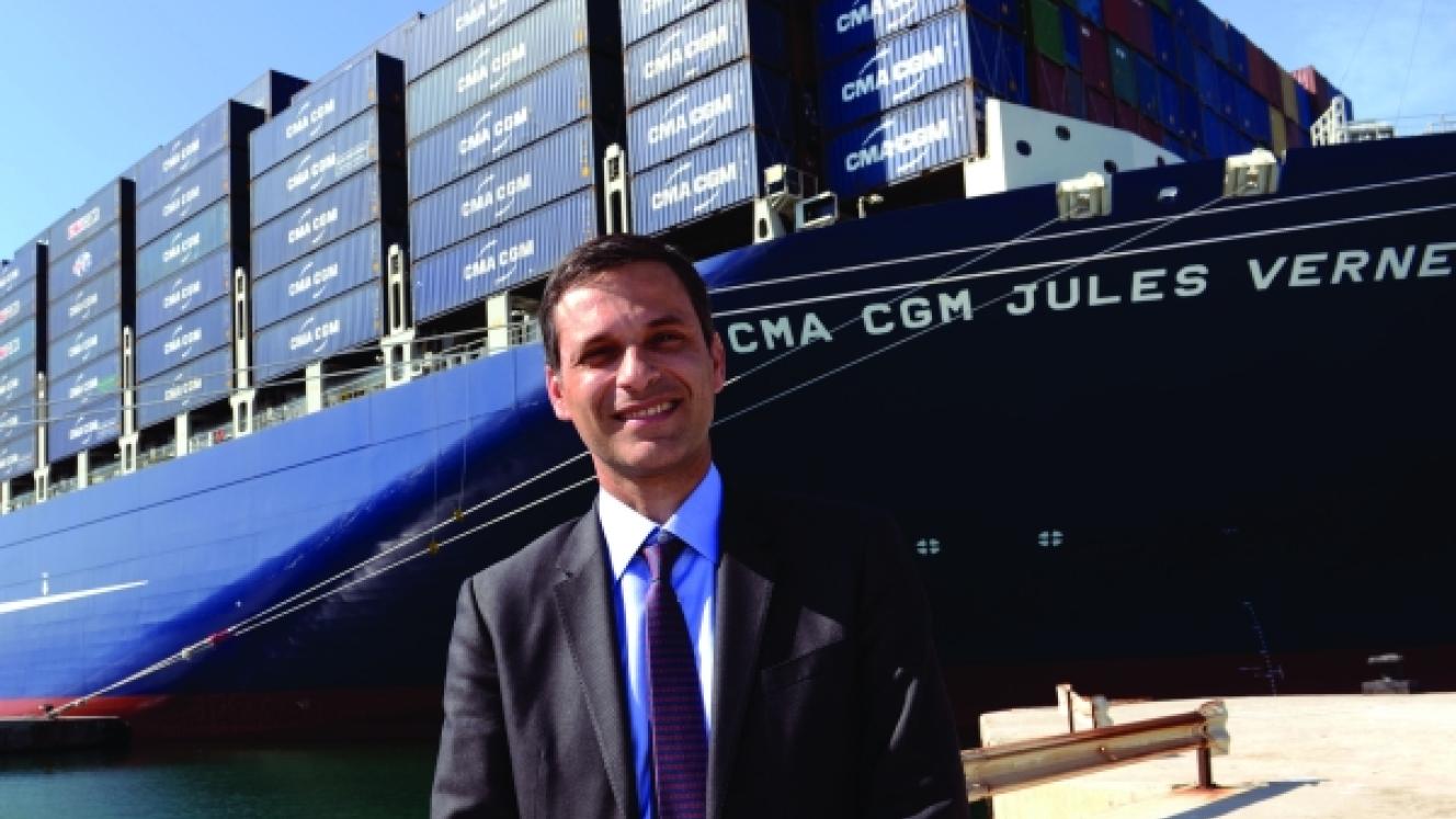 Rodolphe Saadé, chairman and CEO of CMA CGM.