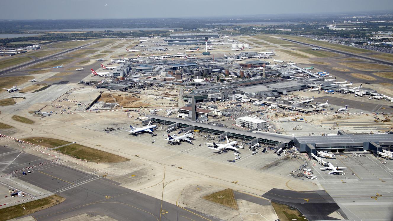 London’s Heathrow airport.