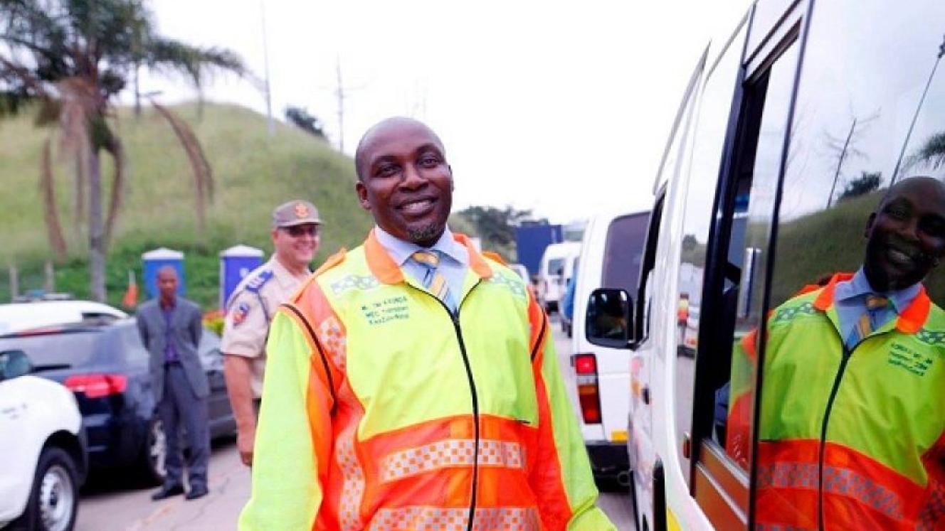 KZN MEC for Transport, Community Safety and Liaison, Mxolisi Kaunda.