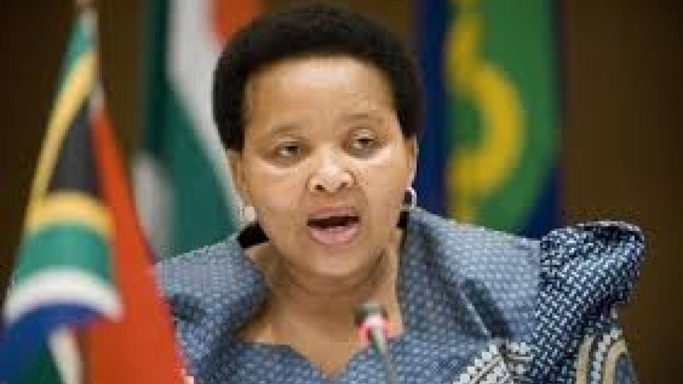 The South African high commissioner to Ghana, Lulama Xingwana.