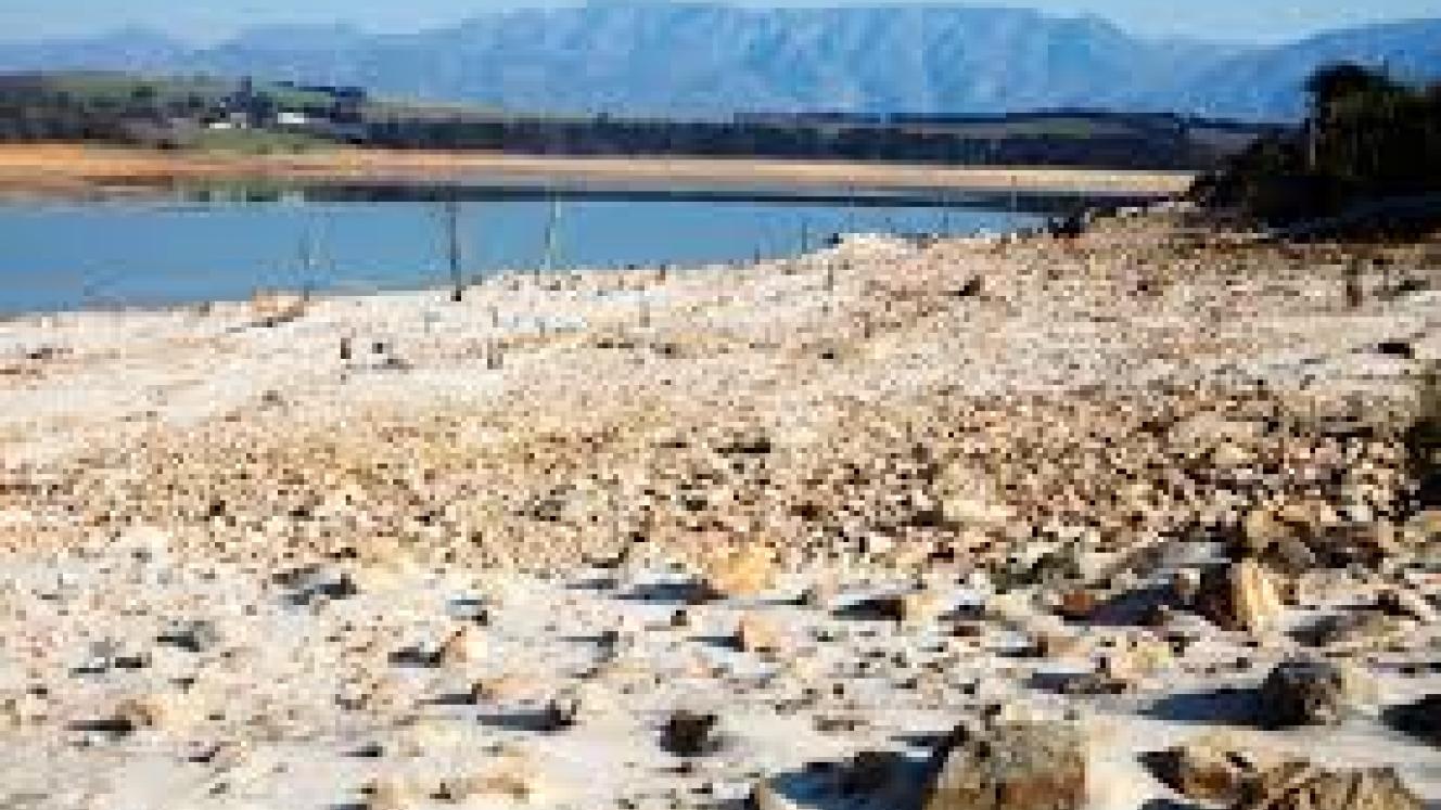 The Theewaterskloof is one of six dams comprising the Western Cape Water Supply System.