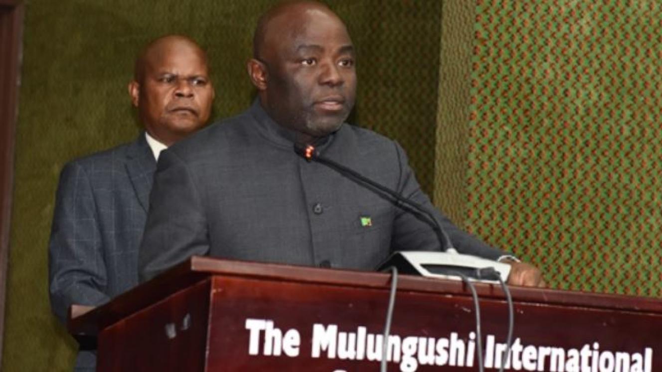 Zambian Home Affairs minister, Stephen Kampyongo.