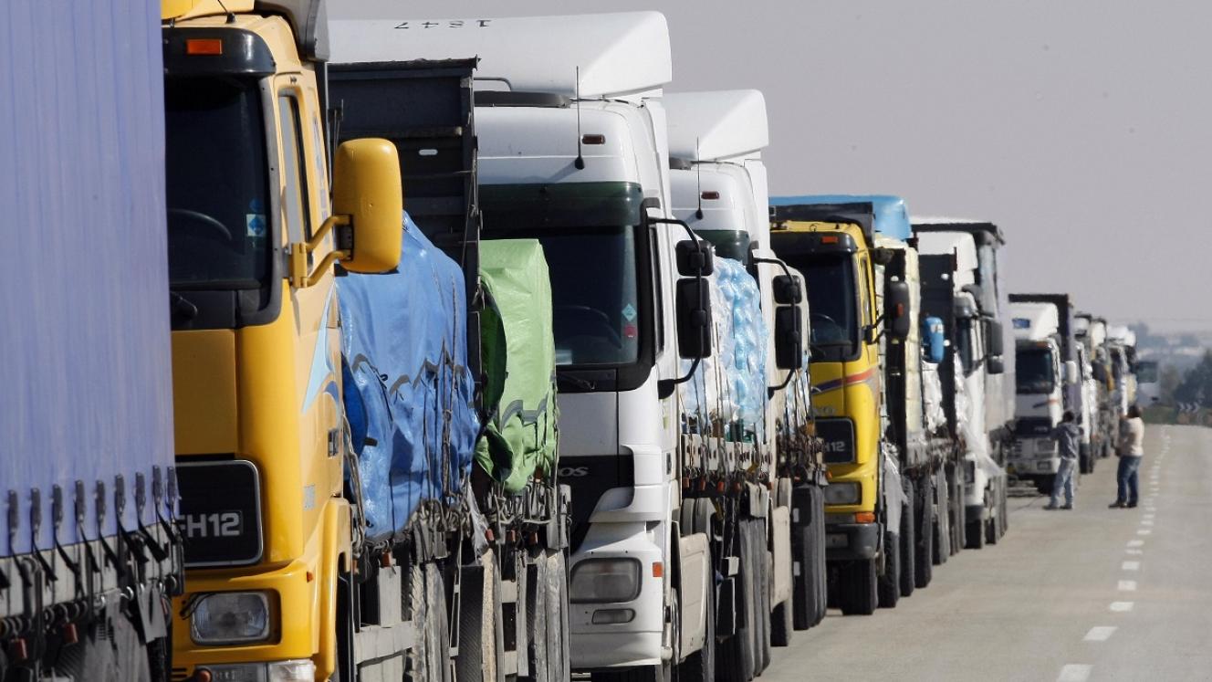 Queuing trucks are a familiar sight at Africa's border posts.