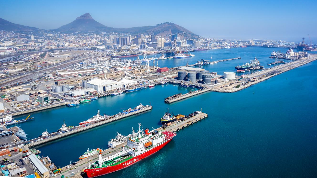 The Port of Cape Town