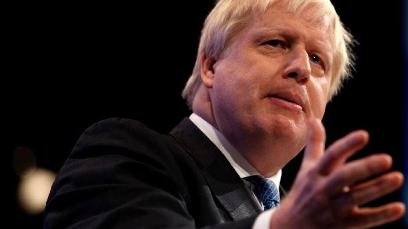 British Prime Minister Boris Johnson.
