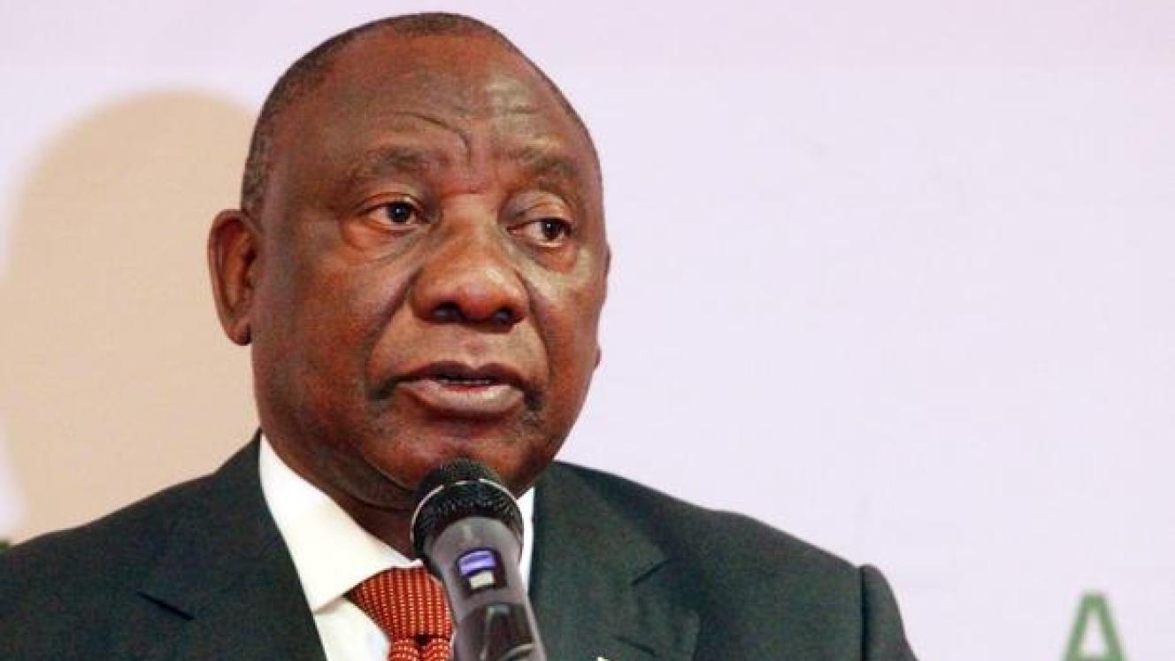 SA president Cyril Ramaphosa