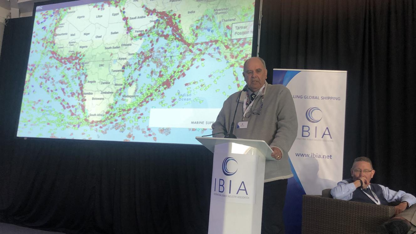 Maritime expert, Brian Ingpen.