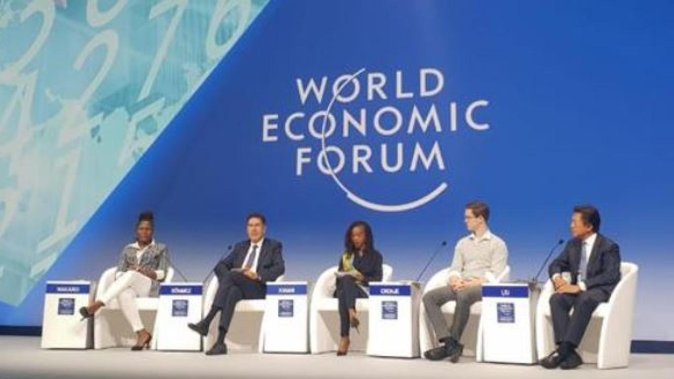 Data experts discuss whether data is the ‘new oil’ in Africa at the WEF on Thursday.