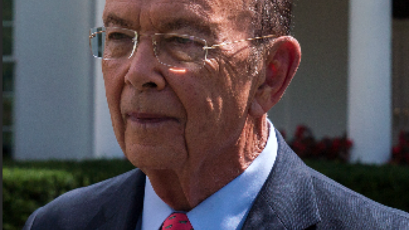 US Secretary of Commerce, Wilbur Ross.