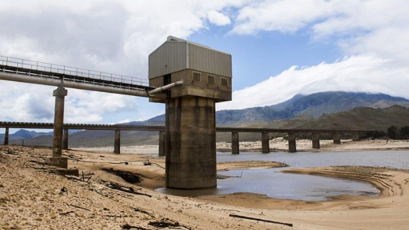 Cape Town’s most important source of fresh water, Theewaterskloof Dam, is not as dry as it used to be but the city is still advocating conservative consumption.