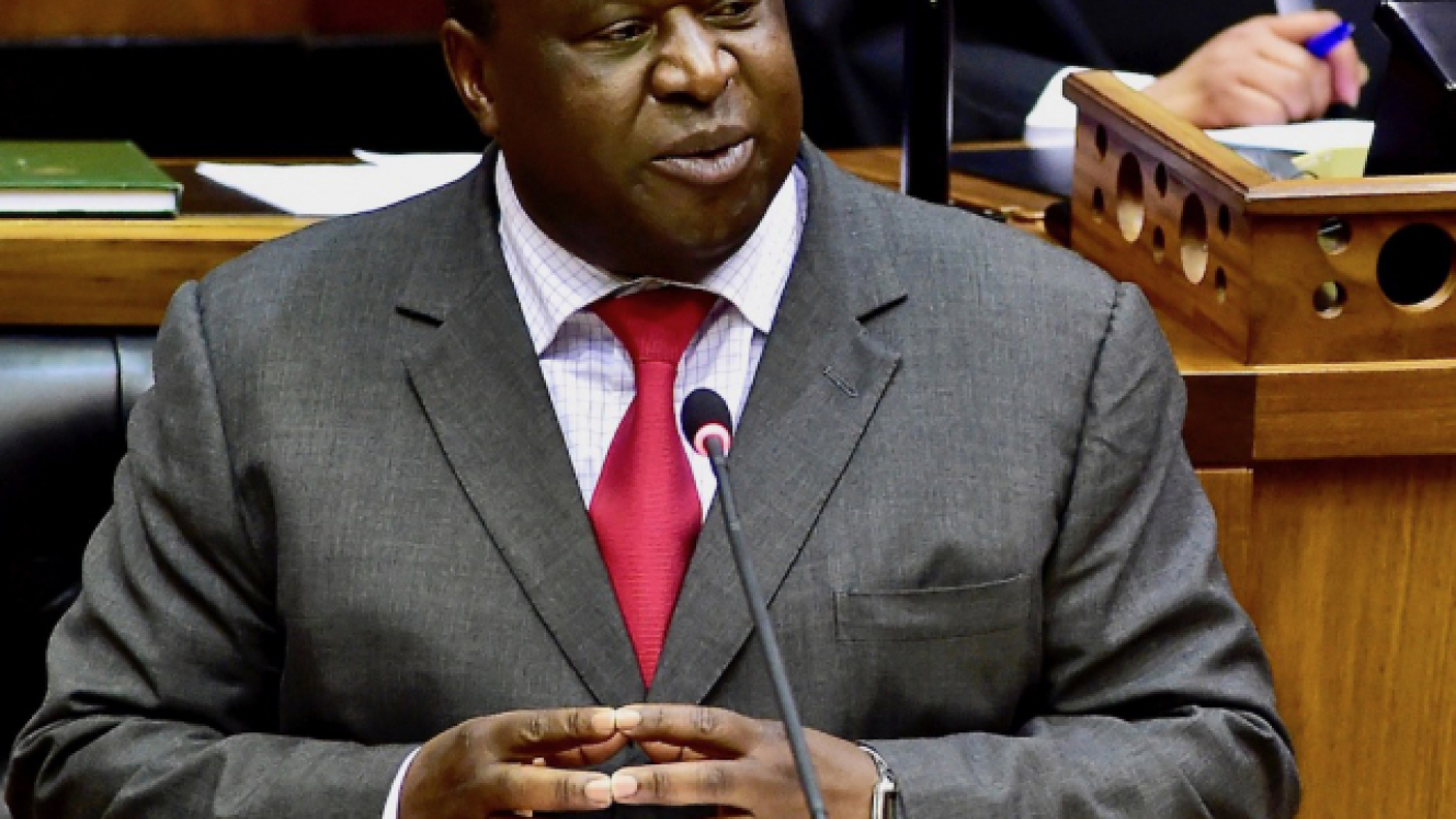 Finance Minister Tito Mboweni.