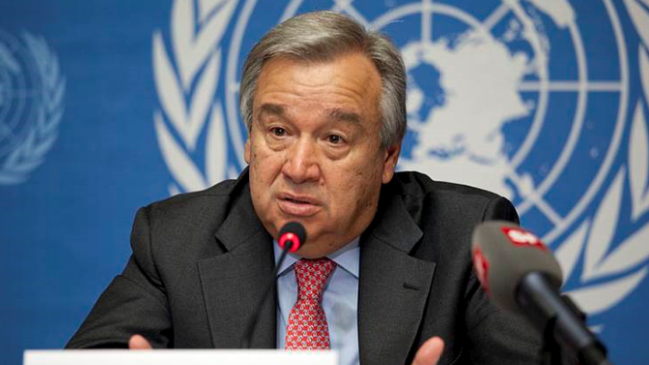 UN Secretary General, Antonio Guterres