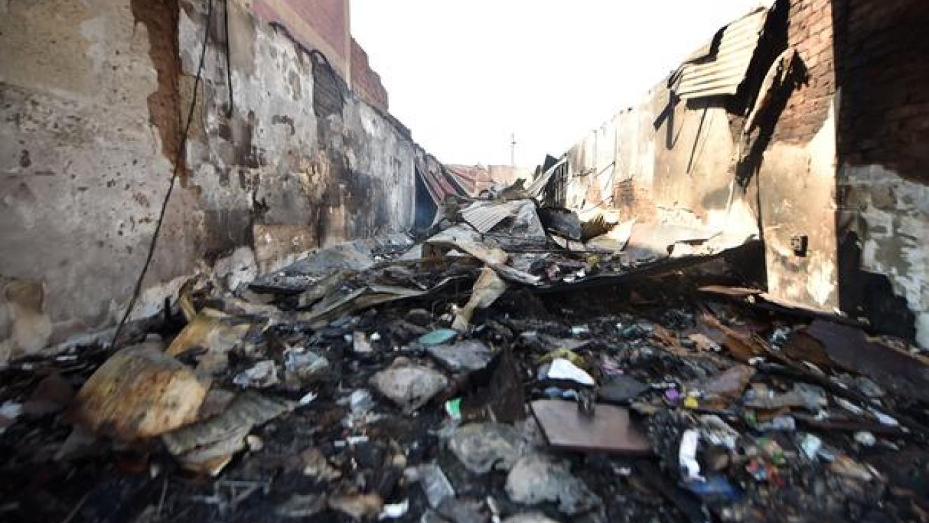 Violence and looting wreaked havoc in Pretoria. 