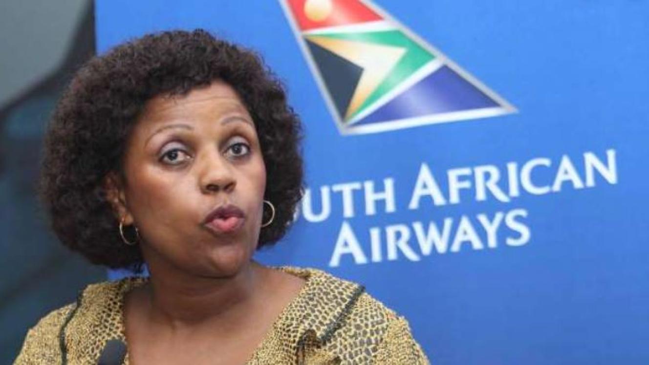 Disgraced former SAA chair, Dudu Myeni