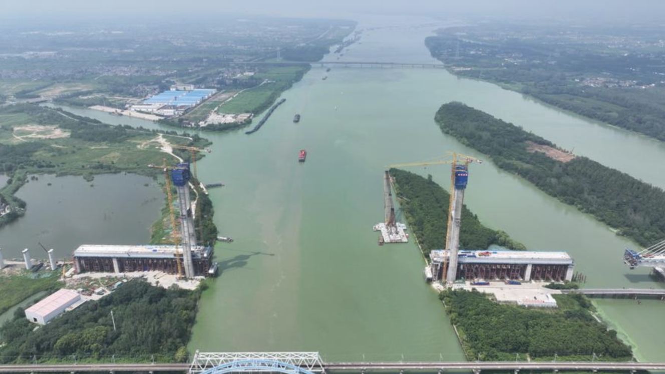 The new waterway is designed to allow vessels to move from inland rivers to international sea routes.
